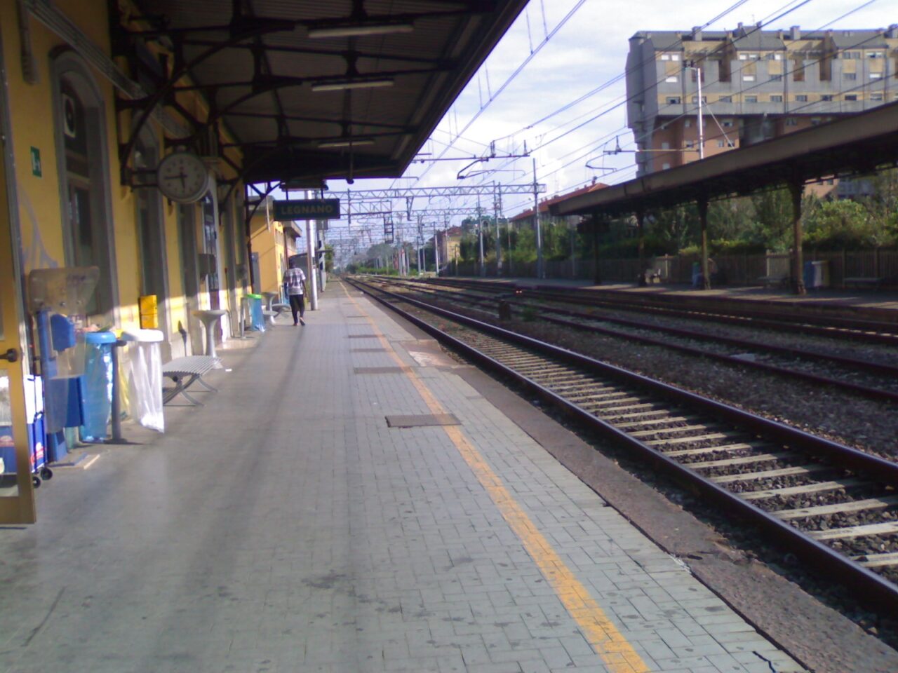 Stazione: pensiline provvisorie per la brutta stagione