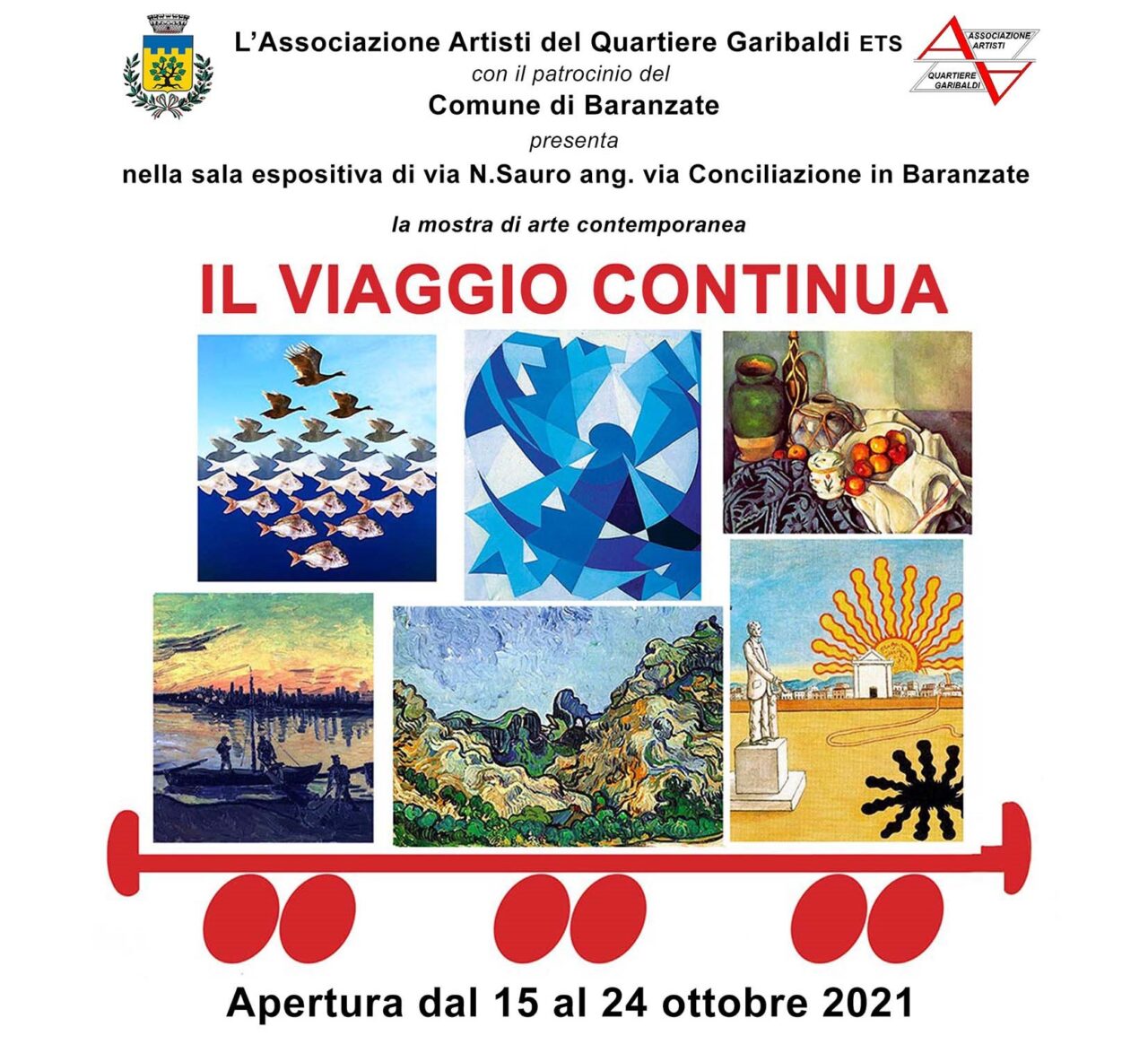 “Il Viaggio continua”: mostra degli Artisti del Quartiere Garibaldi di Milano