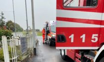 Fuga di gas: ambulanza e vigili del fuoco a Vermezzo