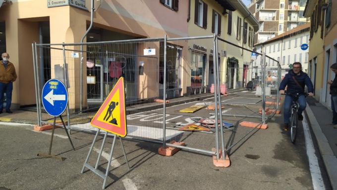 Al via il cantiere di via Garibaldi: chiuderà entro fine novembre