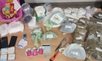Sequestrati in un appartamento 25kg di droga