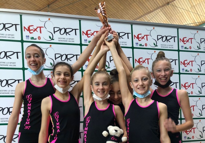 Gymnasium ’97: pioggia di medaglie ai nazionali, terzo posto nella Winter Club
