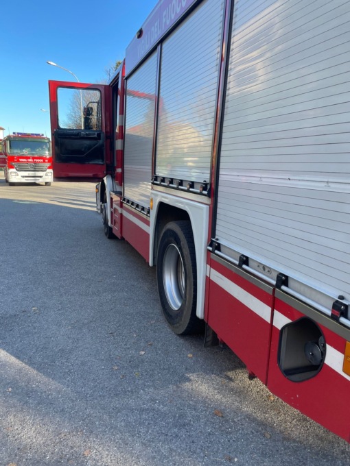 Principio d’incendio subito sedato dai Vigili del Fuoco