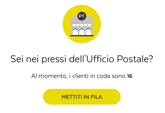Poste italiane, da oggi basta code con l’app che verifica l’affluenza e prenota il turno
