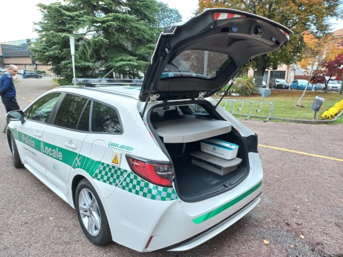 Parabiago, nuova auto per la Polizia Locale
