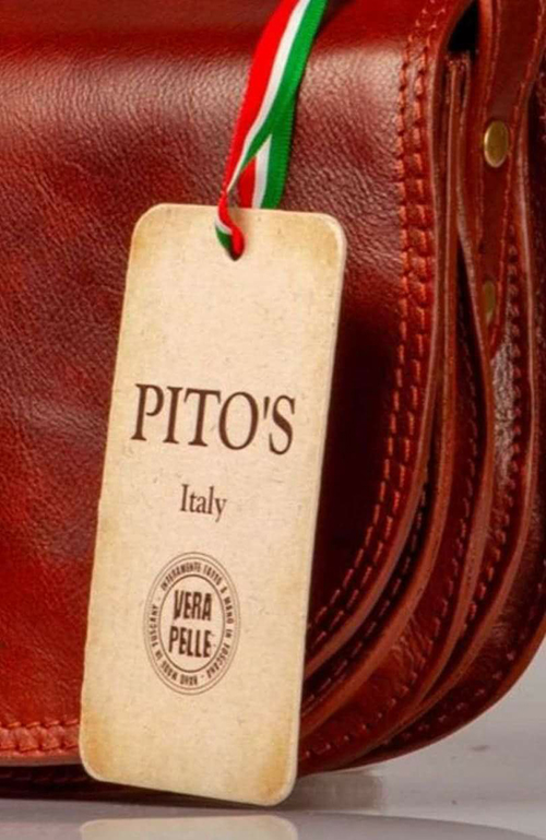 borsa pito's pelle artigianale