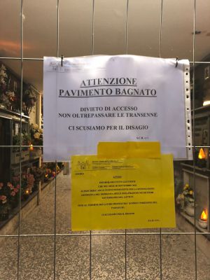 Tanti problemi nei cimiteri, il Comune pensa di “licenziare” Scr?