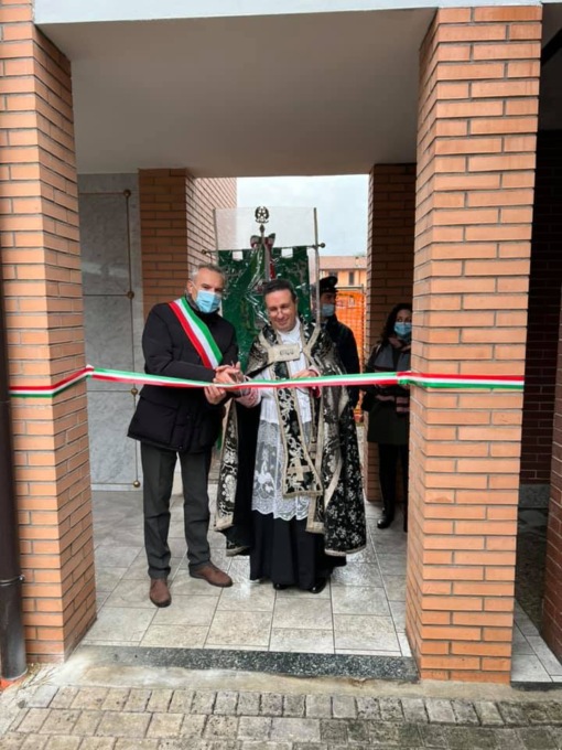Inaugurata la nuova ala cimiteriale con 108 loculi in più