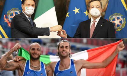 Da Draghi a Jacobs, il 2021 in dodici foto