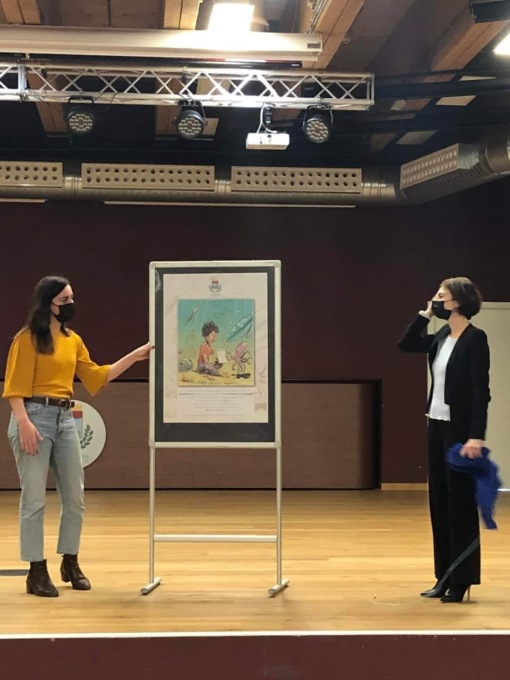 Inaugurata la targa dedicata al piccolo migrante del Mali