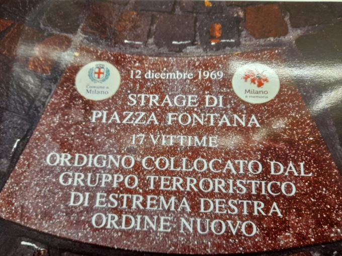 Una mostra per ricordare la Strage di Piazza Fontana