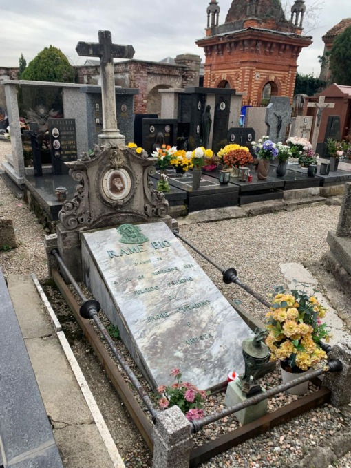 Castano Primo, la tomba di Pio Rame