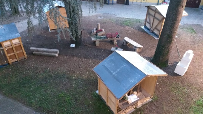 Un villaggio di Natale completamente ecologico