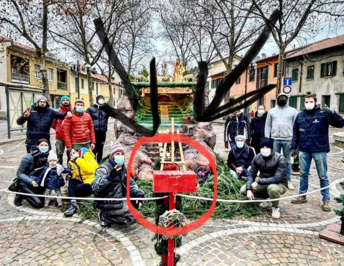Sparita la cassetta delle offerte del presepe de Il Campanile