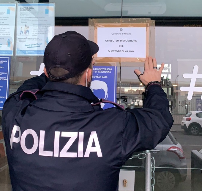 Arrivata la sospensione della licenza per diversi esercizi commerciali