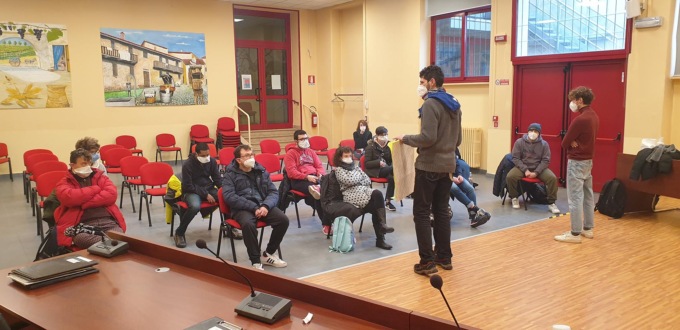 La sala consigliare diventa un luogo di socializzazione