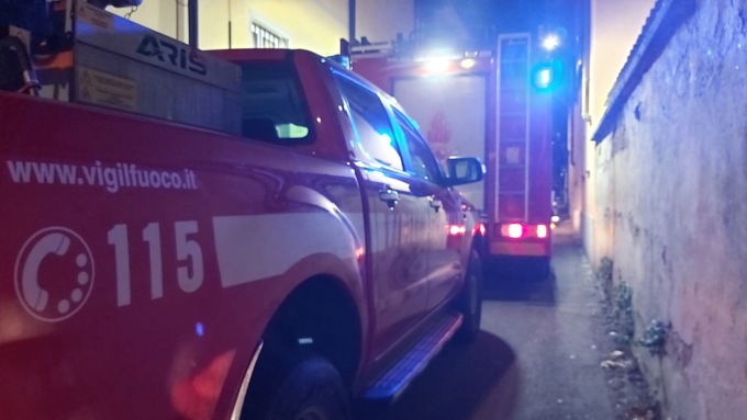 Fuga di gas in una palazzina