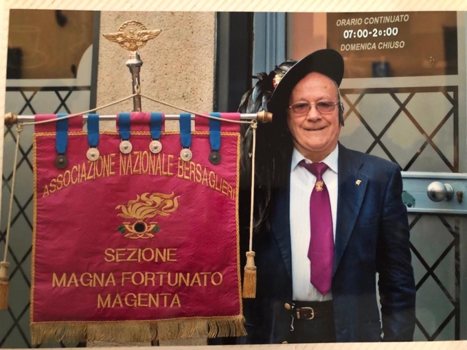Si è spento Albino Semplici, colonna di Bersaglieri e Croce Bianca