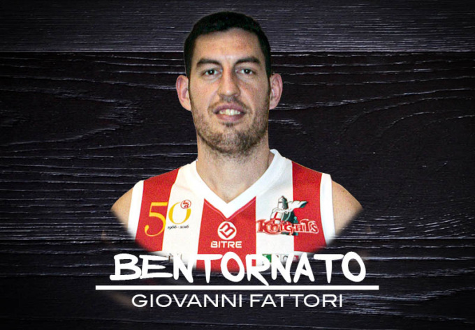 Giovanni Fattori torna a giocare con il Legnano Basket