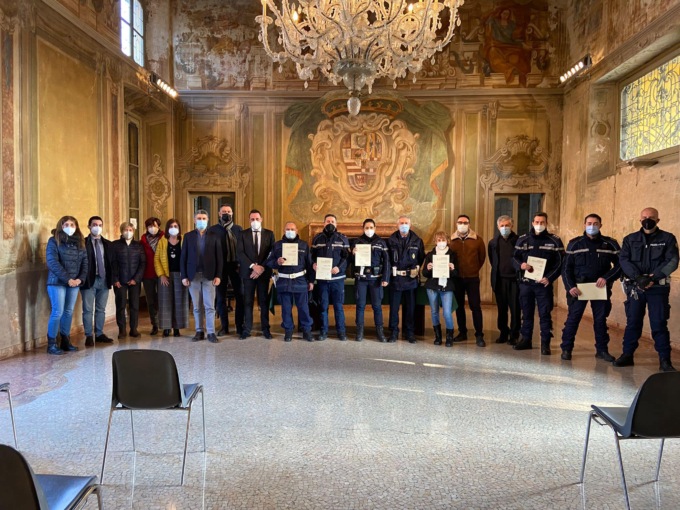 In Comune i festeggiamenti della Polizia Locale per San Sebastiano