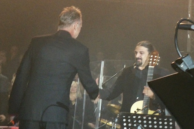 Fabio Beltramini suona nel nuovo brano cantato da Sting