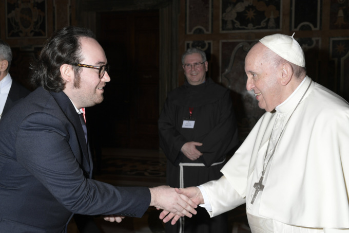 L’incontro con Papa Francesco: «L’emozione più grande della mia vita»