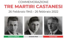 Sabato la commemorazione dei tre martiri Castanesi