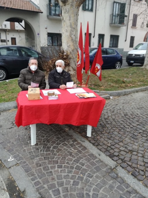 Rifondazione Comunista in piazza contro il caro bollette e l’età pensionabile
