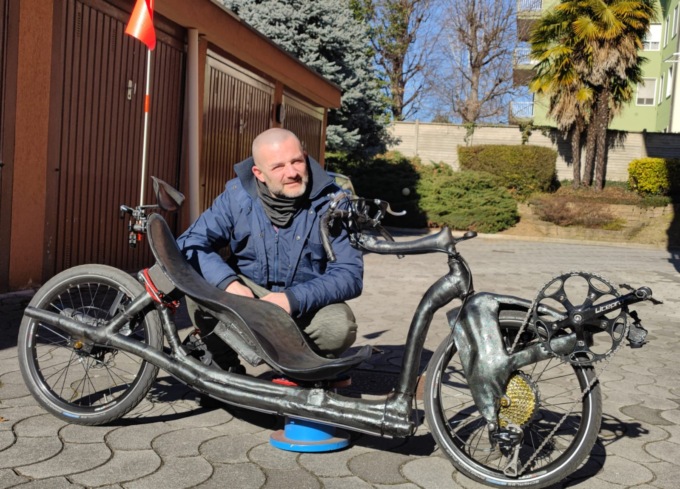 La bici su misura? C'è chi se la costruisce da sé