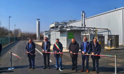 Inaugurato l'impianto per il biometano