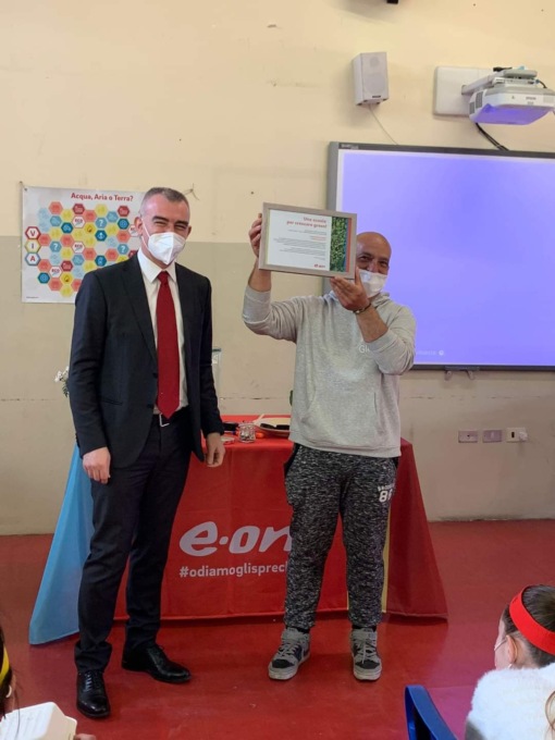 “Odiamo gli sprechi”, i bambini premiati da Andrea Giuliacci