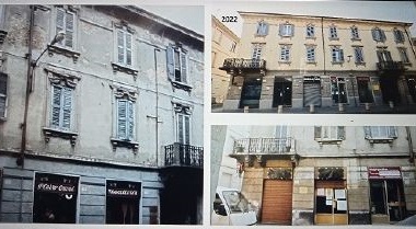 Una vecchia corte del centro storico rimessa a nuovo per spiegare ai rhodensi la storia della  città.