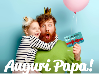 Festa del papà: una gift card per farlo felice