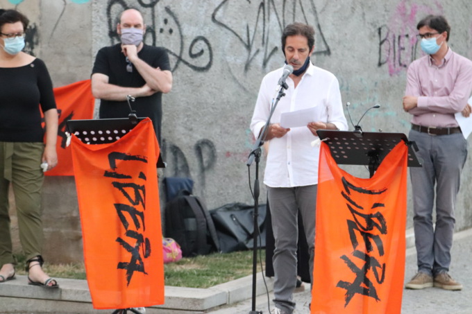 Contro le mafie i giovani leggono in piazza i nomi delle vittime