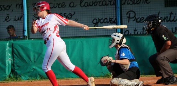 Softball, una vittoria e una sconfitta nell’avvio in serie A per la Sacco Legnano