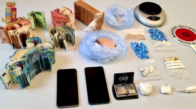 Arrestate tre persone per droga e furto