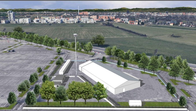 A parco Trenno la preghiera islamica