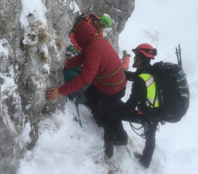 Bloccati per tutta la notte in montagna: salvati dal Soccorso alpino