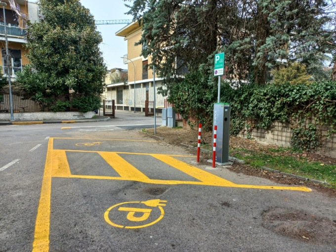 E’ realtà la rete di ricarica pubblica per veicoli elettrici