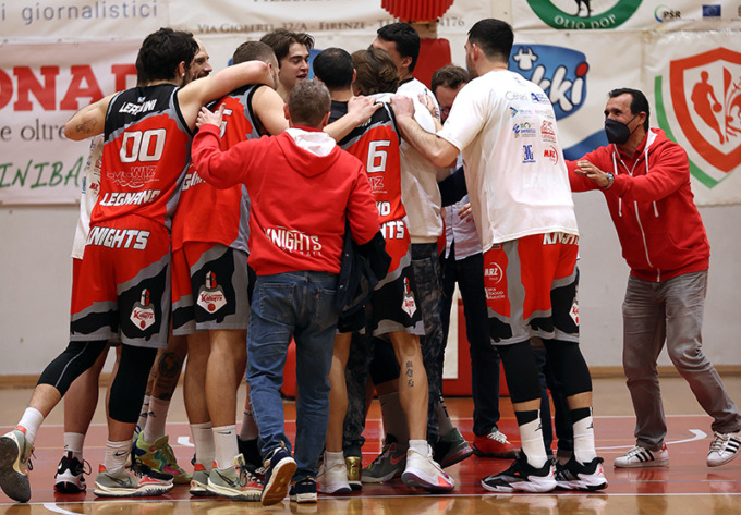 Knights, il Legnano trionfa contro il Firenze (e vince fuori casa dopo più di un mese)