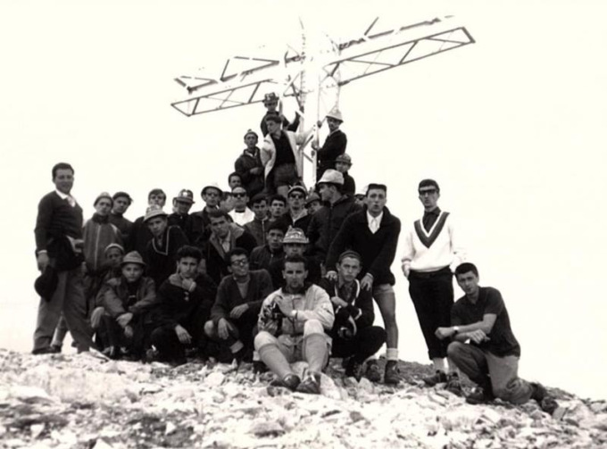 60° anniversario per la croce del Sass Pordoi realizzata dal GAO di Rho