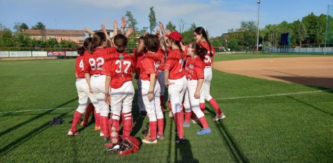 Prosegue il percorso di crescita dell’Under 15 di softball
