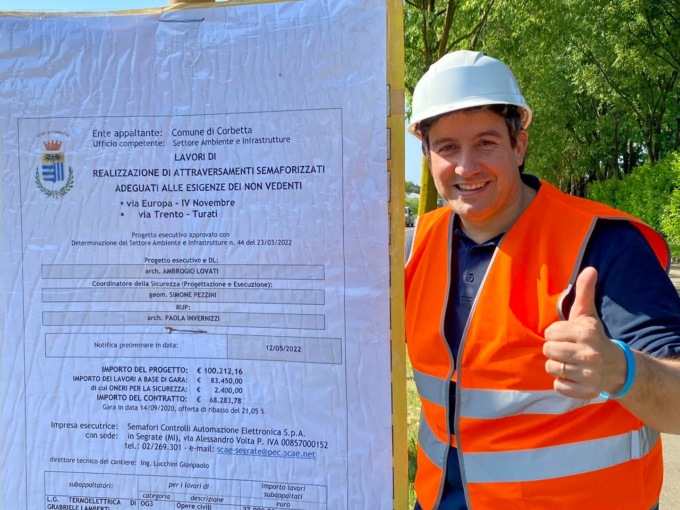 Arrivano i nuovi semafori per ipovedenti