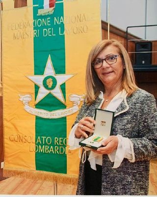 La rhodense Rosa Maria De Rosa nominata “Maestro del lavoro”