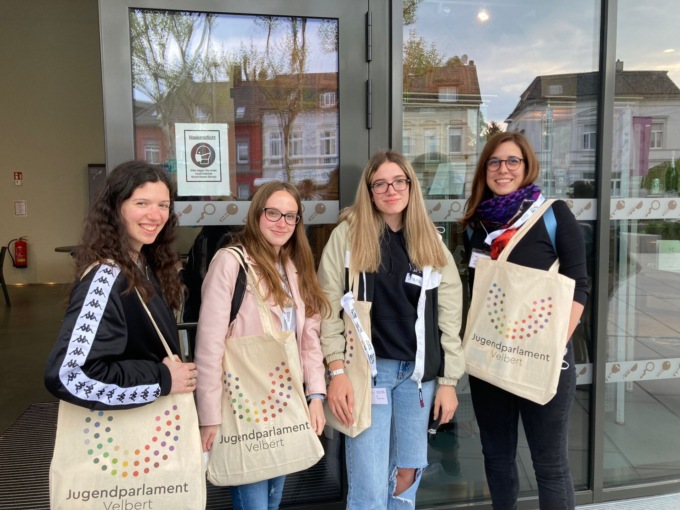 Gli studenti del Liceo in Germania in occasione della Festa dell’Europa