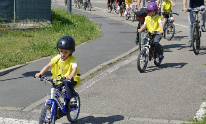 I bambini "riconquistano" la città in sella alla loro bicicletta