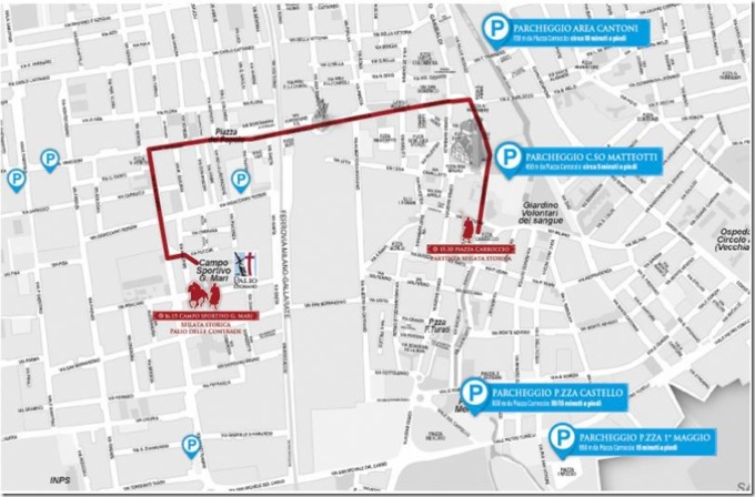 Palio di Legnano: le modifiche alla viabilità cittadina
