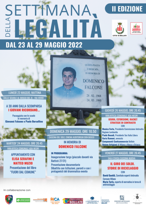 Seconda edizione per la settimana della legalità