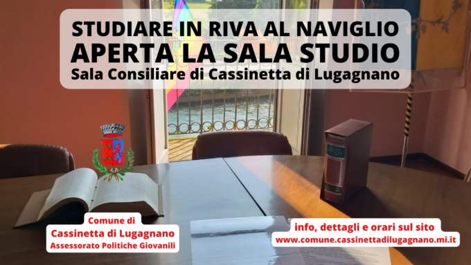 Aperta la nuova sala studio in riva al Naviglio