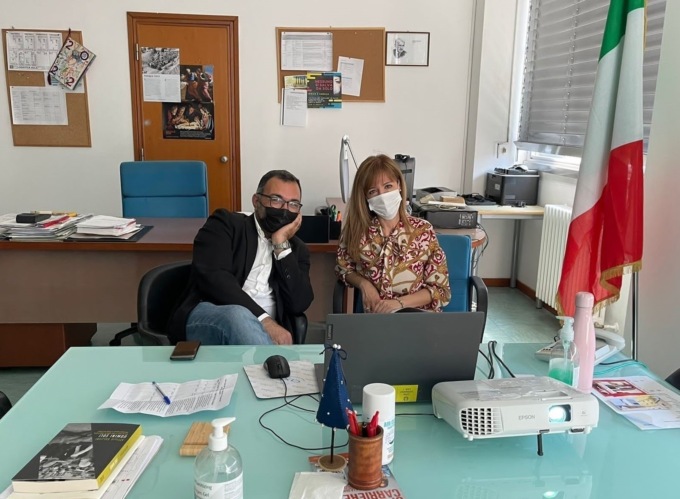 Gli studenti a lezione con l’esperto di criminalità organizzata e mafie